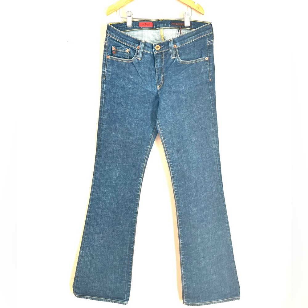 AG Adriano Goldschmied Angel Mid Rise Bootcut Jeans sz 28 R - Picture 2 of 8